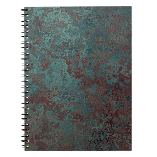 Carnet d'impression "cuivre" de corrosion (Devant)