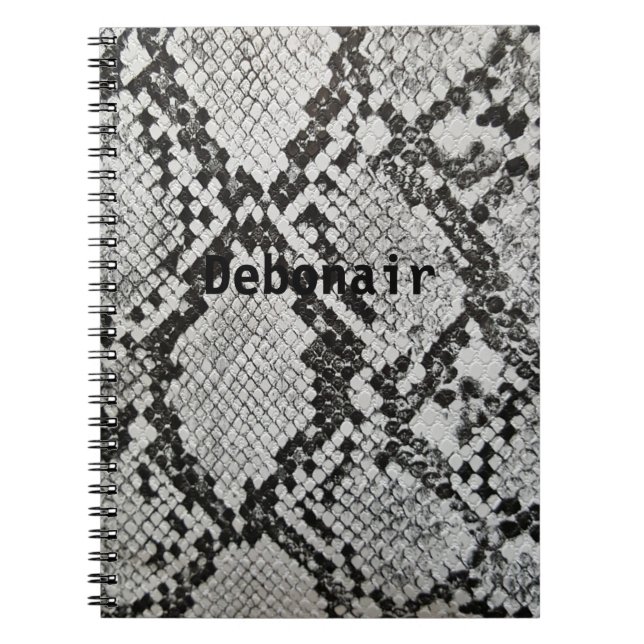 Carnet d'impression Debonair Snakeskin (Devant)