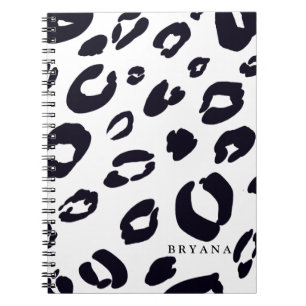 Carnet d'impression léopard noir guépard (TOUTE CO