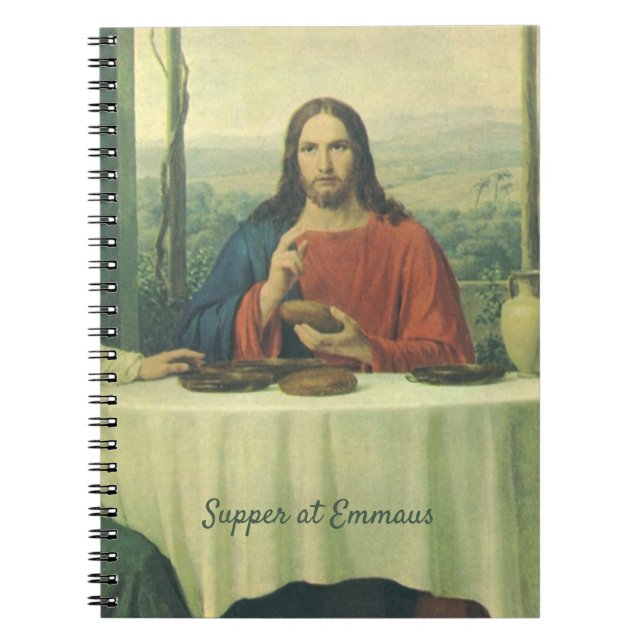 Carnet Dîner de gala à Emmaüs avec Jésus-Christ (Devant)