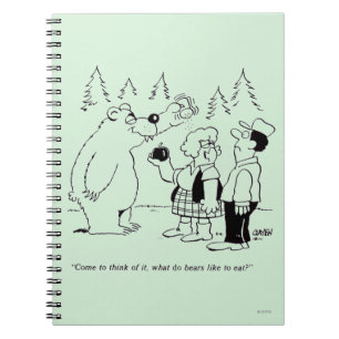 Carnet Dîner d'ours