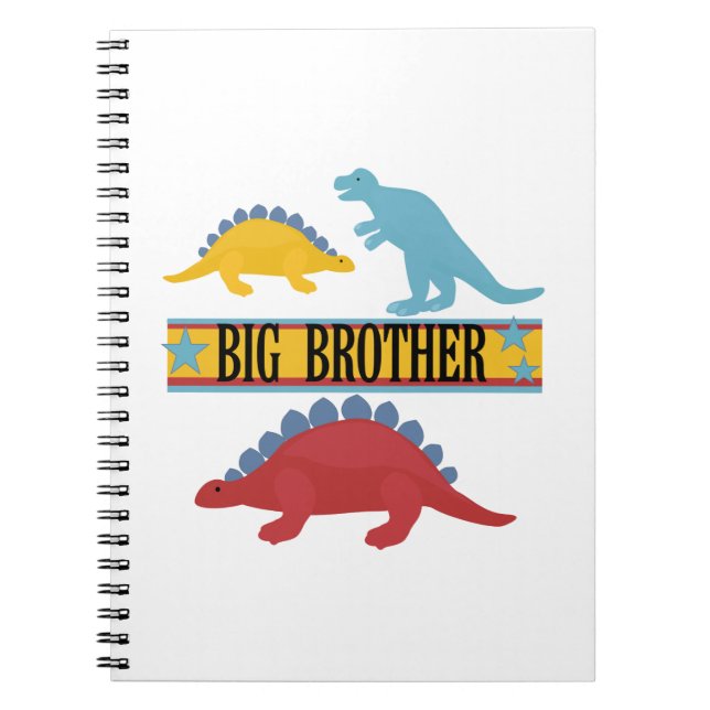 Carnet Dinosaur Big Brother (Devant)