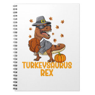 Carnet Dinosaur Thanksgiving Boys Turkey Saurus T rex Kid
