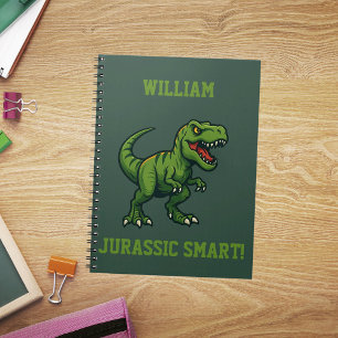 Carnet Dinosaur Tyrannosaurus Rex Jurassique citation