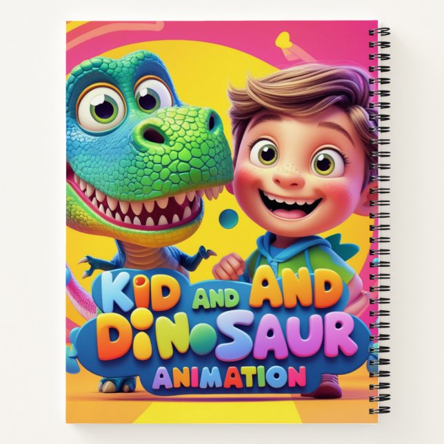 Carnet dinosaure (Dos)