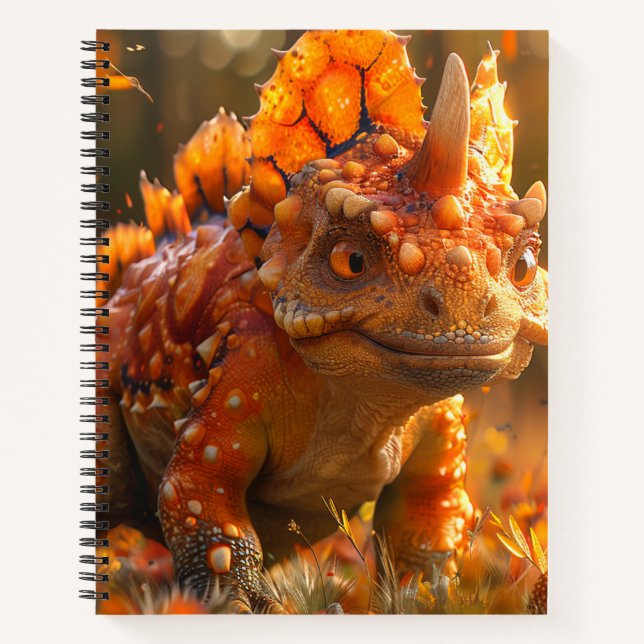 Carnet Dinosaure (Devant)