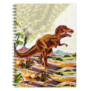 Carnet Dinosaure de Rex de Tyrannosaurus