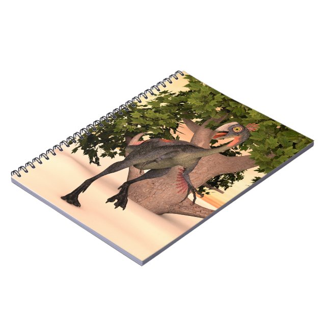 Carnet Dinosaure Gigantoraptor (Côté gauche)