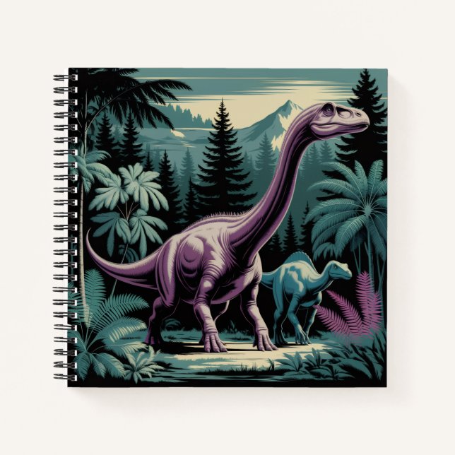 Carnet Dinosaures (Devant)