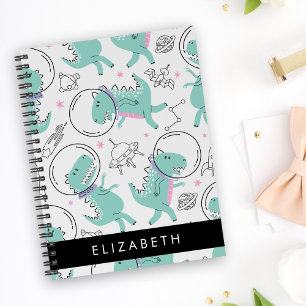 Carnet Dinosaures Spatiaux, Dinosaures Mignons, Étoiles,