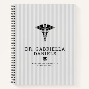 Carnet Diplôme de docteur de l'école de médecine moderne
