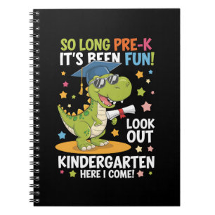 Carnet Diplômé de pré-maternelle Jardin d'enfants Dinosau