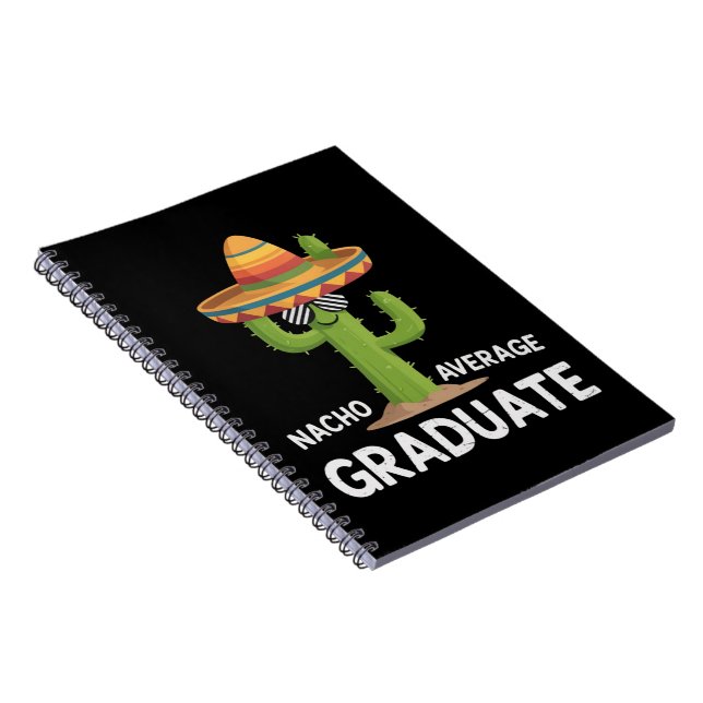 Carnet Diplômé du lycée pas moyen Nacho College Humour (Côté Droit)
