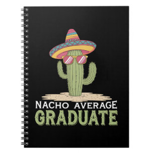 Carnet Diplômé Nacho Moyen Cactus Graduation Mexicain