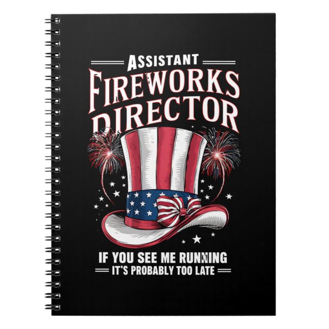 Carnet Directeur adjoint des feux d'artifice États-Unis 4 (Devant)