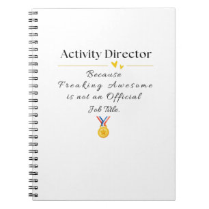 Carnet Directeur d'activité