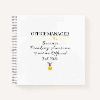 Carnet Directeur de bureau drôle franchement génial