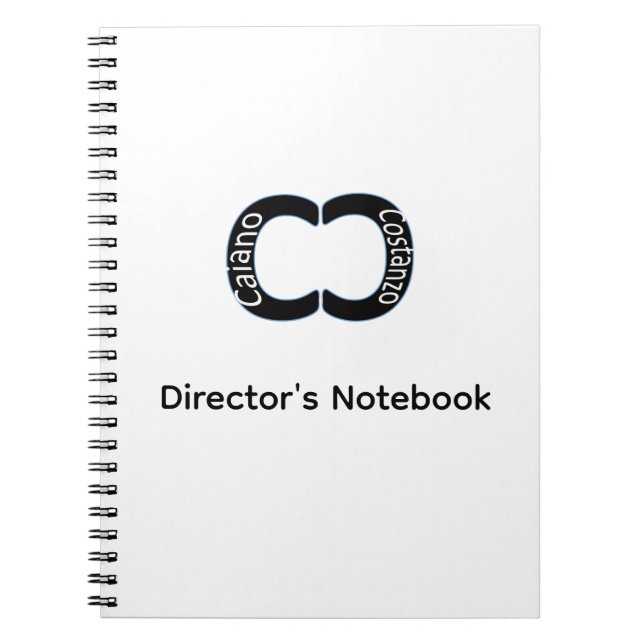 Carnet Directeur de CC Productions (Devant)