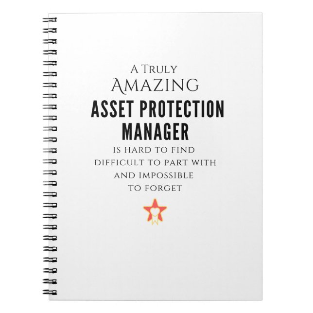 Carnet Directeur de la protection des actifs (Devant)