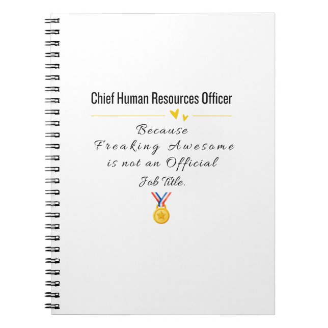 Carnet Directeur des ressources humaines (Devant)