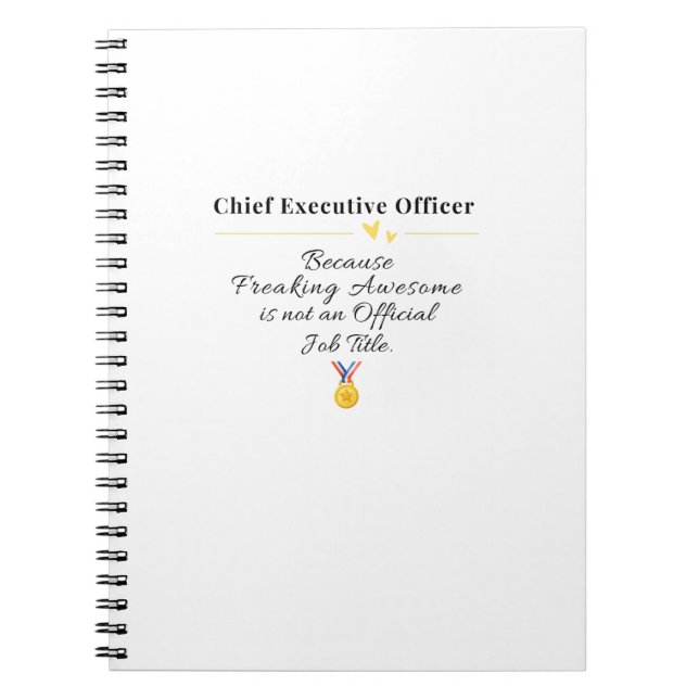 Carnet Directeur général   (Devant)