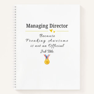 Carnet Directeur Général