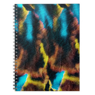 Carnet Disco Ikat Motif. Arrière - plan d'art sale coloré