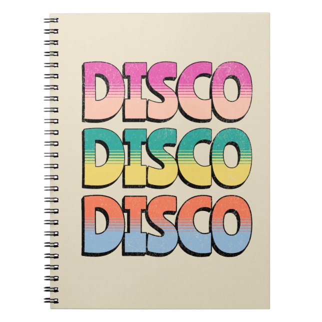 Carnet Disco Music (Devant)