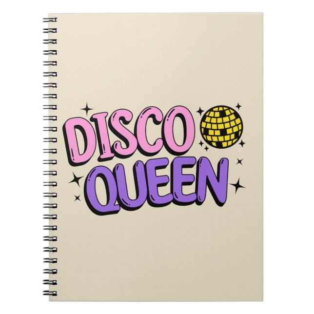 Carnet Disco queen (Devant)