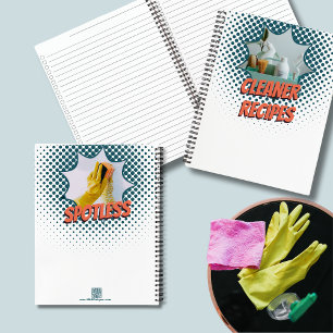 Carnet Discours promotionnel Bubble Design Cleaner Recett