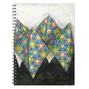 Carnet Diseur de bonne aventure d'origami sur le papier