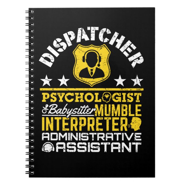 Carnet Dispatcher Rôles non officiels Funny 911 Dispatch (Devant)