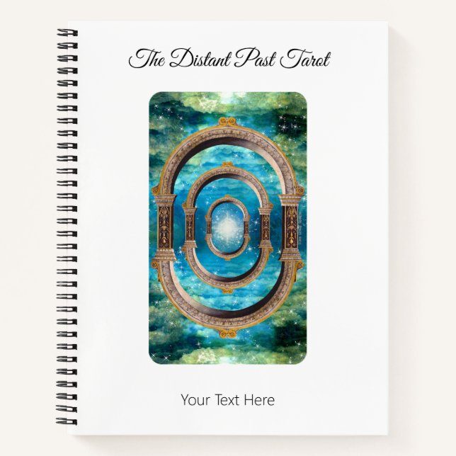 Carnet Distance Past Tarot Card Divination Deck Oracle (Devant)