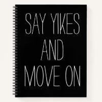 Dites que Yikes avance | Graphique d'art Word insp
