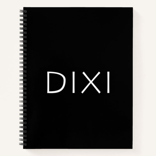 Carnet Dixi (Devant)