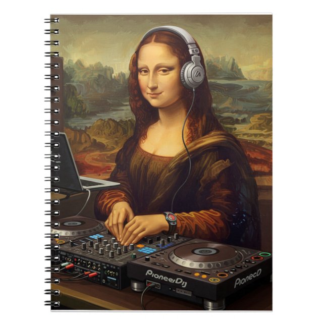Carnet DJ Mona Lisa (Devant)