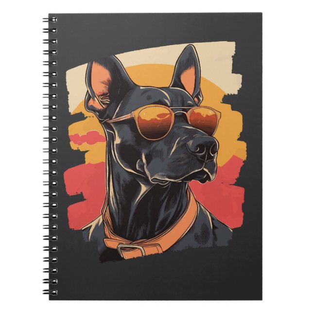 Carnet Doberman (Devant)