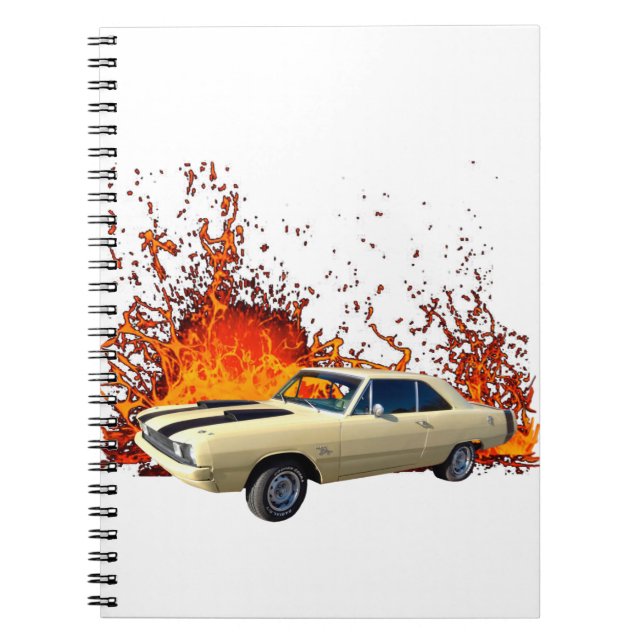 Carnet Dodge Dart Swinger 1972 (Devant)