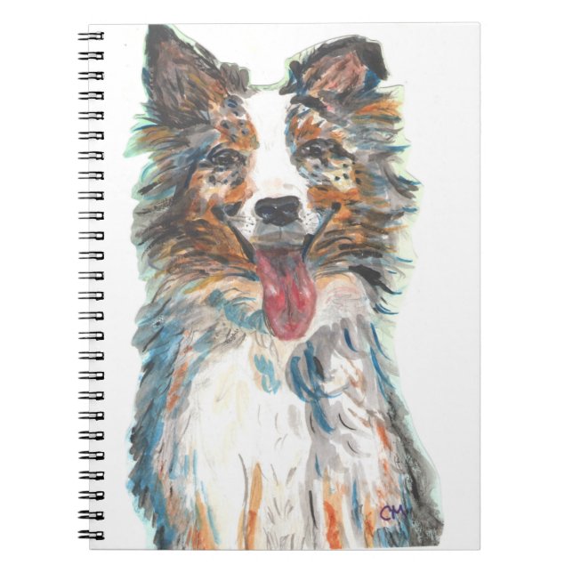 Carnet Dog-Australian Shepherd (Devant)