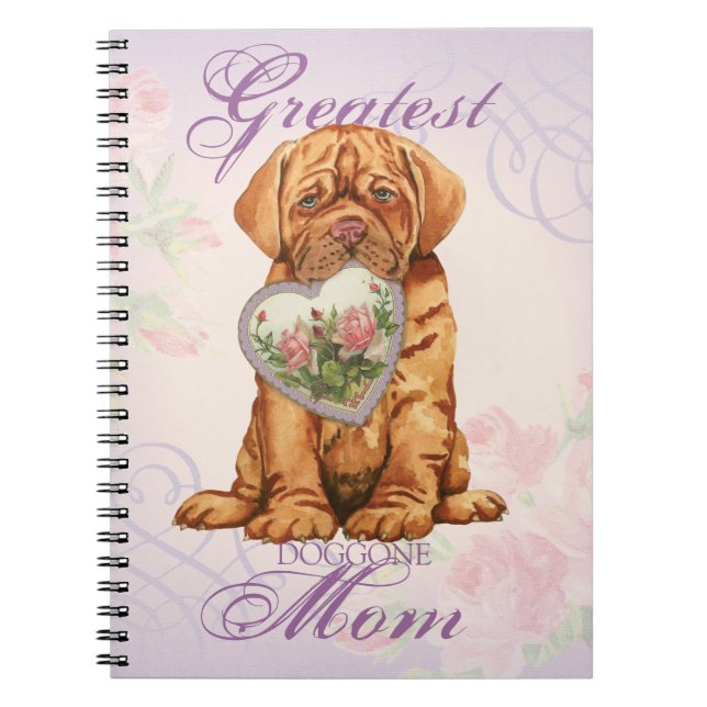 Carnet Dogue Heart Maman (Devant)