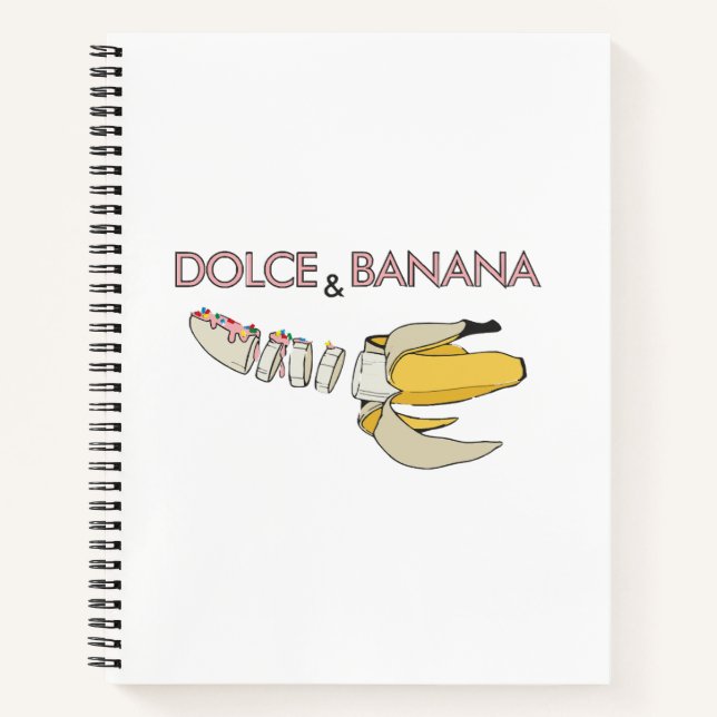 Carnet Dolce & Banana (Devant)