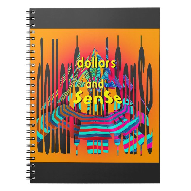 Carnet Dollar$ Arc-en-ciel $en$e  (Devant)