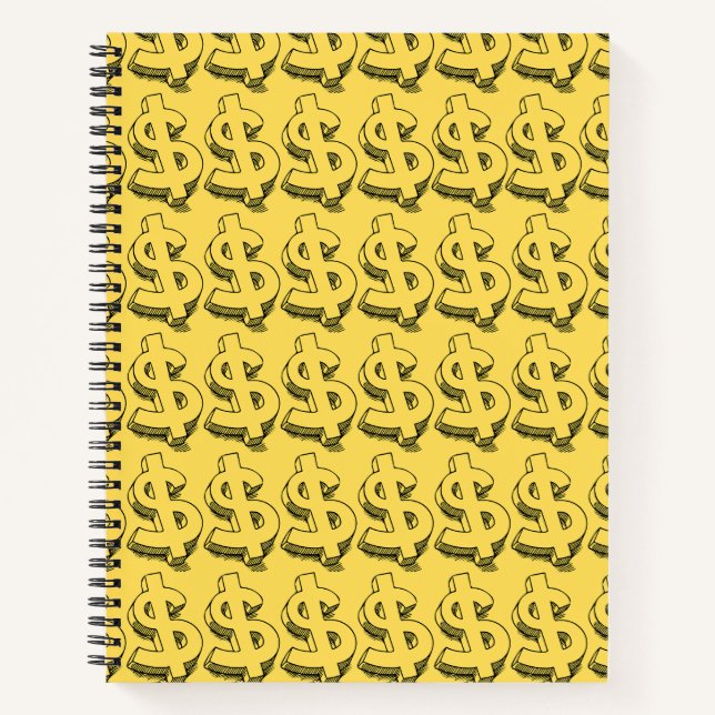 Carnet dollar or (Devant)