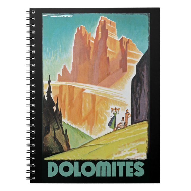 Carnet Dolomite (Devant)