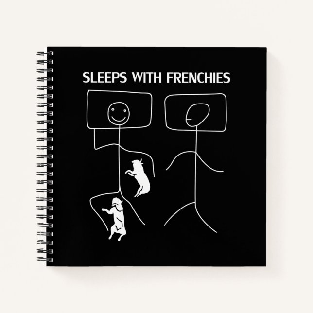 Carnet Don de chien | Couches Avec Français (Devant)