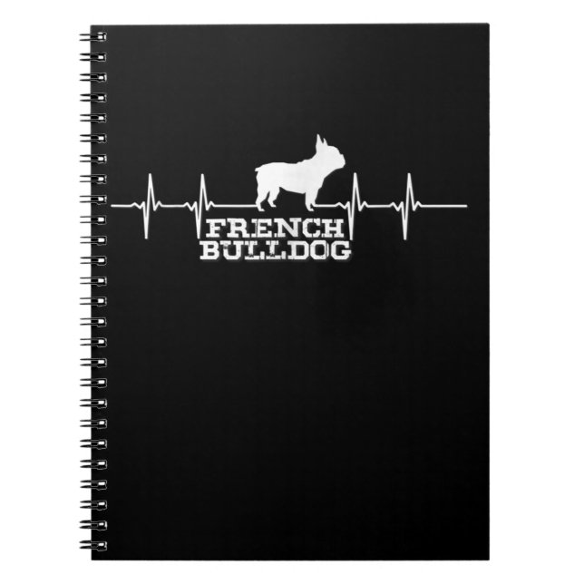 Carnet Don de chien | French Bulldog Heart (Devant)