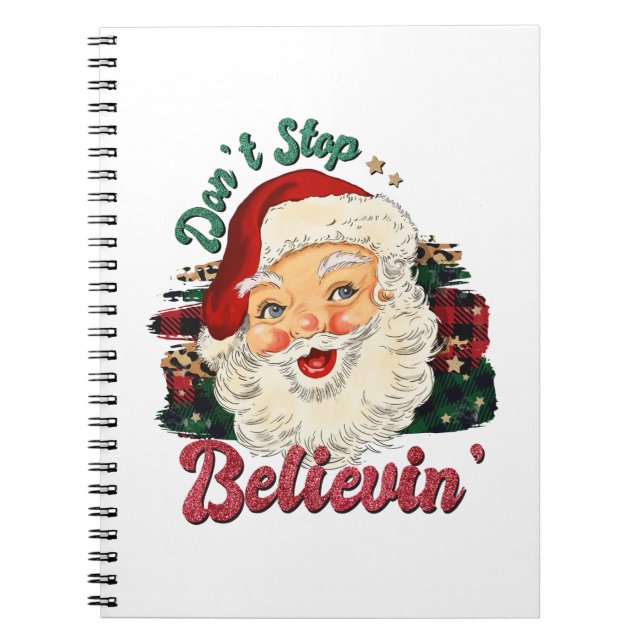 Carnet Don de Noël ne s'arrêtez pas de croire (Devant)