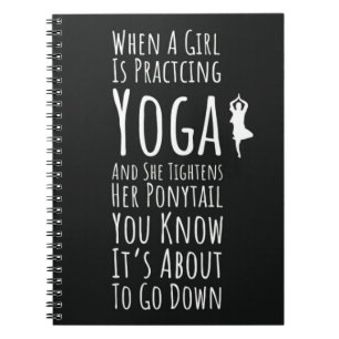 Carnet Don De Yoga Pour Femmes Citation Pour Sa Typograph