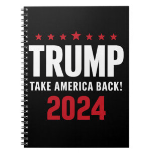 Carnet Donald Trump 2024 Reprenez l'Amérique Élection