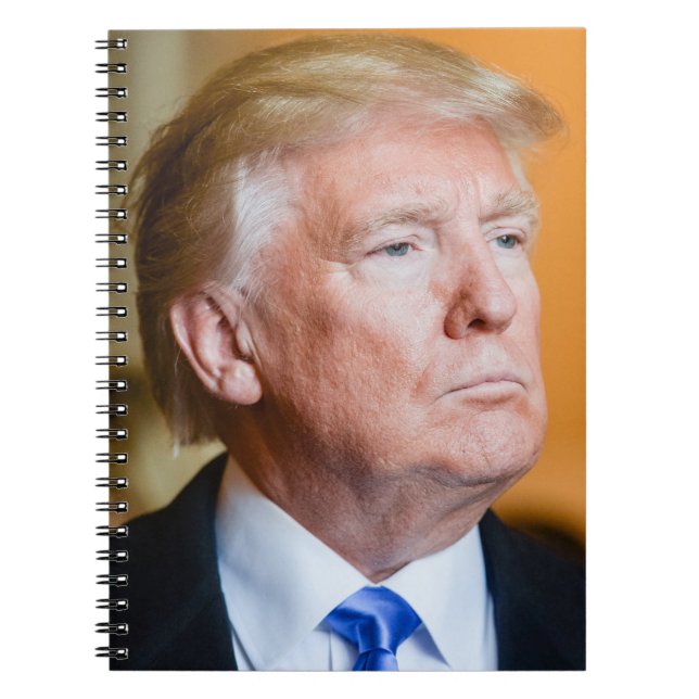 Carnet Donald Trump Portrait (Devant)